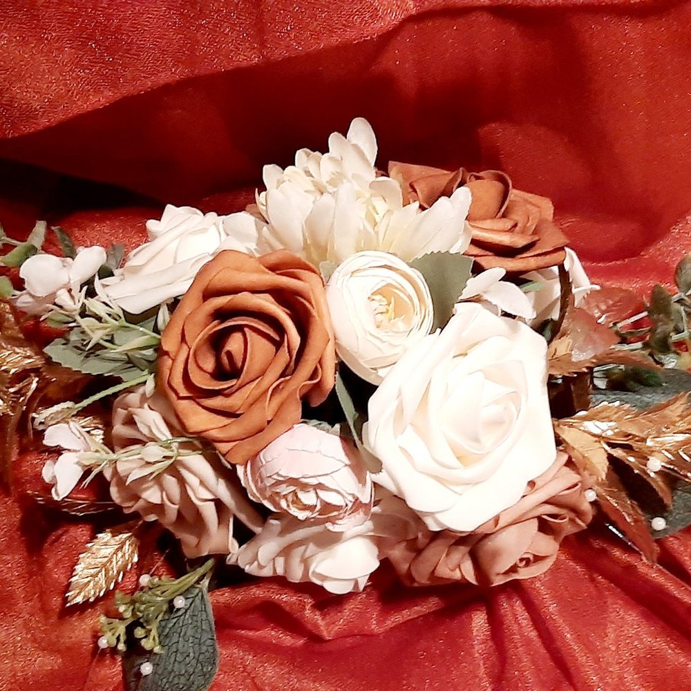 Wedding Centerpieces qty 5 from the Lings Moments Sunset Terracotta Collection